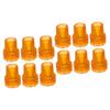 FOMIYES 12pcs Rubber Cane Pad Non-Skid Crutch Cushion Tip Protector for Walking Stick Use in Home Outdoor view 1