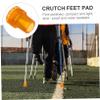 FOMIYES 12pcs Rubber Cane Pad Non-Skid Crutch Cushion Tip Protector for Walking Stick Use in Home Outdoor view 2