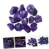 Healvian 1bag Amethyst Rock Decor Natural Gemstone Specimen for Desk Real Raw Amethyst Blocks for Meditation Home Decor view 2