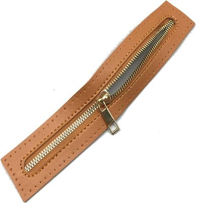 YUBAOLI Open zipper,Coil Zippers,Metal Zipper Fastener,Zip Fasteners Coil Zippers Seam Rippers Sewing Tools,1PCS Opening(Brown)