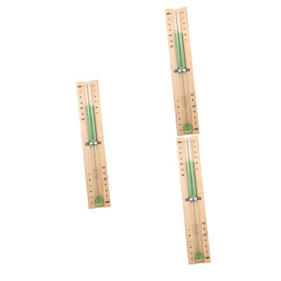 Milisten 3pcs Wooden Sauna Timer Reusable Hourglass Timer for Sauna Decorative Use