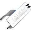 Zghhc 1pc Endodontic Measuring Ruler Ring Aluminium Alloy Dental Root Canal Measurement Instrument Ruler Root Canal Measuring Tool view 2