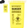 Zghhc Home Sharps Container, Portable Biohazard Needle and Syringe Disposal Container for Travel and Professional Use view 1