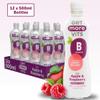 Get More Vits - B Vitamins Still Apple & Raspberry Flavoured Spring Water (12 x 500ml), Supports Energy Release, Tackle Tiredness & Fatigue, Natural Flavours, Sugar Free, Low Calorie, Vegan view 2