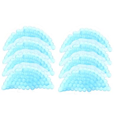 Beaupretty 8pcs Reusable Ice Bags for Injuries Cooling Ice Packs Round Design for Pain Relief