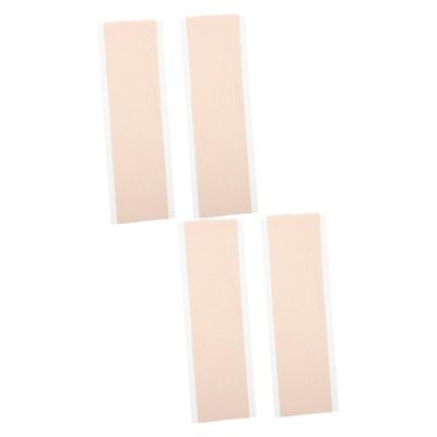 Beaupretty 4pcs Silicone Scar Tape Comfortable Skin Removal Patches Wear-resistant Scar Patches for Covering Supplies