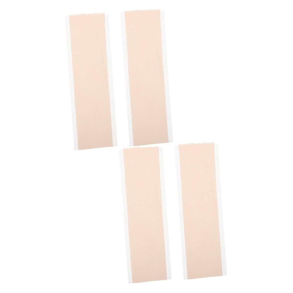 Beaupretty 4pcs Silicone Scar Tape Comfortable Skin Removal Patches Wear-resistant Scar Patches for Covering Supplies