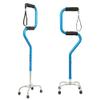 VBNCUUIOPO Crutches for Elderly, Four Legs Walking Frame Canes with Light Non-Slip with Hospital view 3
