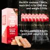 Emergency Food Supply 7-days Strawberry Biscuit Bars MRE Meals Military 2024 Survival Kit - 20 Years Shelf Life Camping Hiking Supplies view 4