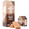 Emergency Food Supply 7-days Coffee Mocha Biscuit Bars MRE Meals Military 2024 Survival Kit - 20 Years Shelf Life Camping Hiking Supplies view 1