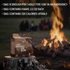 Emergency Food Supply 7-days Coffee Mocha Biscuit Bars MRE Meals Military 2024 Survival Kit - 20 Years Shelf Life Camping Hiking Supplies view 2