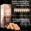 Emergency Food Supply 7-days Coffee Mocha Biscuit Bars MRE Meals Military 2024 Survival Kit - 20 Years Shelf Life Camping Hiking Supplies view 4