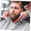 Beaupretty Beech Wood Beard Brush Curved Handle for Beard Cleaning and Care for Men Grooming Routine view 3