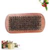 Beaupretty Beech Wood Beard Brush Curved Handle for Beard Cleaning and Care for Men Grooming Routine view 4