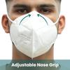 Apex Business Supplies JADA FFP3 Face Masks Pack of 10 Masks With >99% Filtration Efficiency - Disposable Face Mask UK - Soft And Secure Fit - (Packaging may vary) view 3