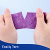 UUMEE 6 Pack Self Adhesive Bandages 2 Inch x 5 Yards Self-Stick Elastic Athletic Tape for Ankle, Wrist, Bandage Tape (Colorful) view 3