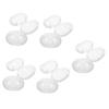 Beaupretty 10pcs Protective Case Storage Holder for Cups for Pacifier Wrapping Use as Storage Box for Period and Portable view 1