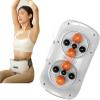 BINSKJ Electric Tummy Kneading Instrument, Portable Abdominal Massager, Forward/Reverse Massage, Double Disc Large Area Massage for Abdominal, Back, Neck and Legs Pain Relief view 1