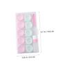 Beavorty 2sets Box Macaron Holder Portable for Travel and Home Use Tweezer Small Cases view 2