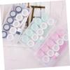 Beavorty 2sets Box Macaron Holder Portable for Travel and Home Use Tweezer Small Cases view 4