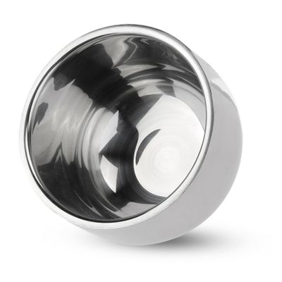 Beavorty Stainless Steel Shaving Bowl Men's Grooming Shave Bubble Bowl Soap Cup