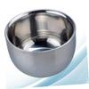 Beavorty Stainless Steel Shaving Bowl Men's Grooming Shave Bubble Bowl Soap Cup view 2