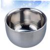Beavorty Stainless Steel Shaving Bowl Men's Grooming Shave Bubble Bowl Soap Cup view 3