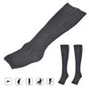 Compression Elastic Body Knee High Calf Stocking with Er Sport Sectional Pressure Hosiery for Men and Women Black (L) view 1