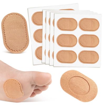 30 Pieces Cushions Pads Moleskin Adhesive Pads for Bunion Pain Relief, Callus, Chafing, Friction - Foot Protector