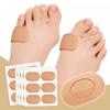 30 Pieces Cushions Pads Moleskin Adhesive Pads for Bunion Pain Relief, Callus, Chafing, Friction - Foot Protector view 2