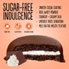 Diablo No Added Sugar Choco Covered Cream Cookies  Low Sugar Snacks Sweetened with Maltitol, Delicious Healthy Snacks, Ideal Christmas Cookie Chocolate Gift, Crispy Sweet Treats for All, 136g 1 Pack view 4