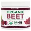 NaturesPlus Organic Beet Powder - Fermented and Non Fermented Beet Powder Rich in Naturally Occurring Nitrates - Organic, Gluten Free, Vegan - 30 Servings, 240g view 1