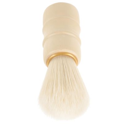 Baluue Beard Care Tool Professional Shaving Brush Men's Barber Brush Flat Bottom for Facial Cleansing Soft Hair Texture Salon Quality