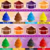 Food Colouring Powder - ERCorArt 8 Colours Upgrade Food Colouring Dust, High Bright Food Dye, Edible Paint for Cake Decorating, Icing, Baking, Desserts - 5 g (Each) view 2