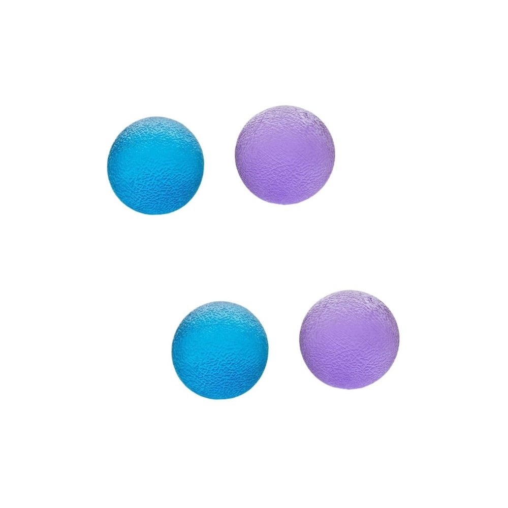 FOMIYES 4pcs Hand Stress Balls for Silicone Grip Balls for Stress for Strengthening