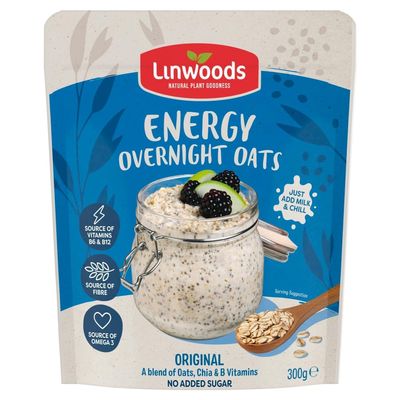 Linwoods Original Energy Overnight Oats 300g