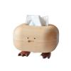 DFHS46JK Tissue Box Cover Bigfoot Duck Tissue Box, Solid Wood Household Living Room Paper Drawer Box, Creative And Cute Drawer Box In Living Room view 1