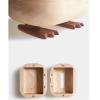 DFHS46JK Tissue Box Cover Bigfoot Duck Tissue Box, Solid Wood Household Living Room Paper Drawer Box, Creative And Cute Drawer Box In Living Room view 3
