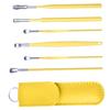 Healeved 2sets Earwax Remover Tools Portable Earwax Removers Ear Cleaning Tools for Wax Removal at Home Travel view 3