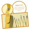 Healeved 2sets Earwax Remover Tools Portable Earwax Removers Ear Cleaning Tools for Wax Removal at Home Travel view 4