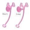 Male Flat Cage with Elastic Three-Way Strap, Lightweight Flat Devices for Sissy Disguise, Negative Inverted Devices for Men -UKHA05 (A:Pink, Long) view 2