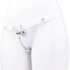 Sissy Men Flat Cage with Elastic Waist Belt, Male Flat Devices for Cross-Dressing Role Play, Metal Negative Inverted Cage - HA02 (White) view 2