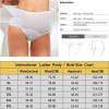 PETSBURG Leakproof Underwear for Women Over 60s with Incontinence,High Waisted Leakproof Period Pants, Leak Proof Underwear (Set D, 3XL) view 2