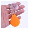 10X Ring Magnifying Glass Portable Plastic Lighted Magnifying Glass Solid Color Reading Hobby Travel Key Ring(Green,8PCS) view 4