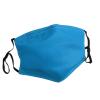 YYHHAOFA Adult Dust Mask 10 Pcs Soft Breathable Suitable For Camping, Running, Traveling Daily Use Solid Color Blue Printed view 2