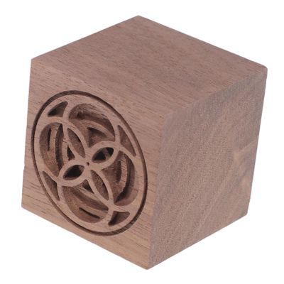 RORPOIR Wood Diffuser Essential Oil Diffuser Wood Block Walnut Aromatherapy Diffusing Adornment Home and Car Non-fire
