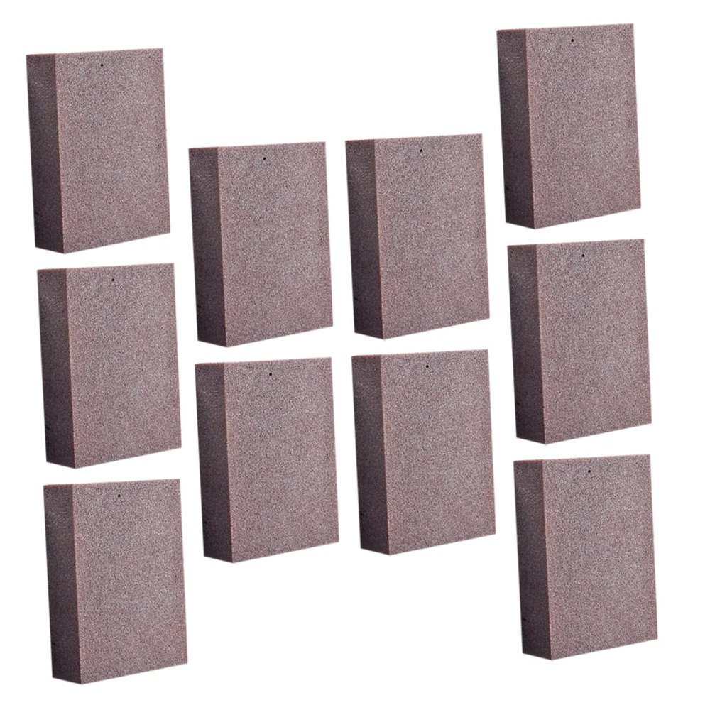 10Pcs Cleansing Wipe,Natural Cleaning Products for Stain and Mark Removal Kitchen Bowl Scrubber Scoupads Rust Cleaning Tool,Stainr Sponge