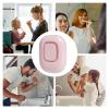 Dtaigou Toothbrush Travel Cases, Toothbrush Case with UV Disinfectants | Portable Toothbrush - Wall Mounted UV Toothbrush Holder, Toothbrush Travel Cases for Healthy, pink, view 4