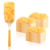 Dust Magnet 30 Pack Dusters for Cleaning 360 Dust Magnet Refills with 1 Handle Fluffy Dusters Refills Microfiber Duster Refill for Home School Office view 1