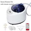 2 Person Sauna Tent with Steamer, Indoor Sauna Box, Portable Sauna Steam Tent Full Size Home Sauna Steam Room with Remote Control for Therapy Detox Slimming Spa view 4